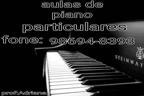 AULAS PARTICULARES DE PIANO NO JARDINS
